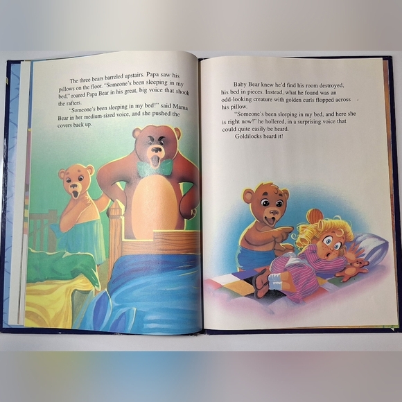 The Three Bears by Dandi 1995 Landoll Inc Illustrated by Jim Talbot Hardcover - Picture 3 of 4